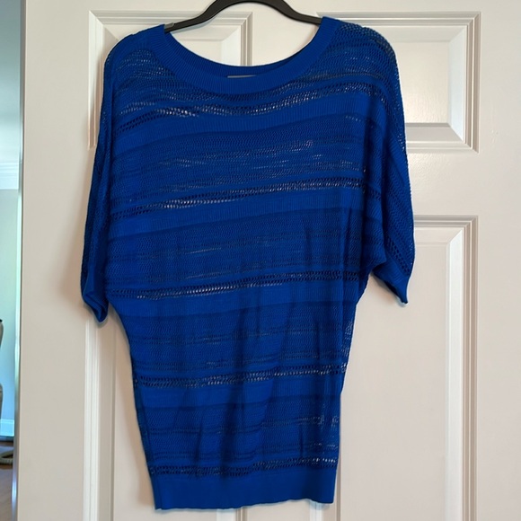 Royal Blue Dolman Sweater Excellent Condition - Picture 1 of 6